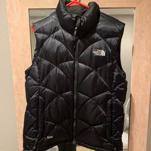 Black North Face Vest